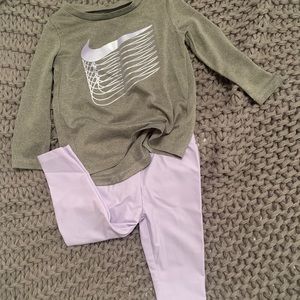 Nike 12 month dri fit set